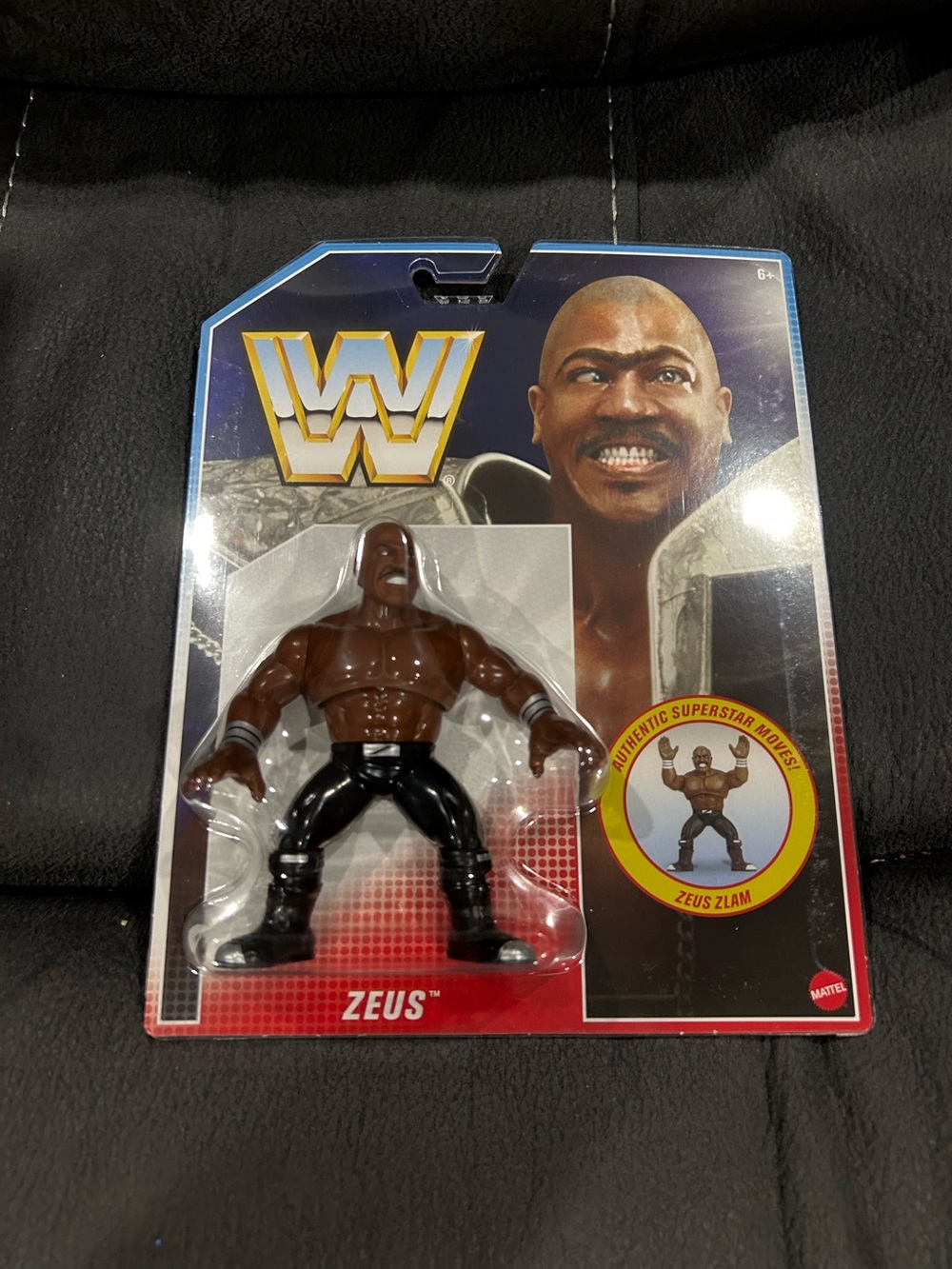 Zeus WWE retro figure! Mattelcreations exclusive!